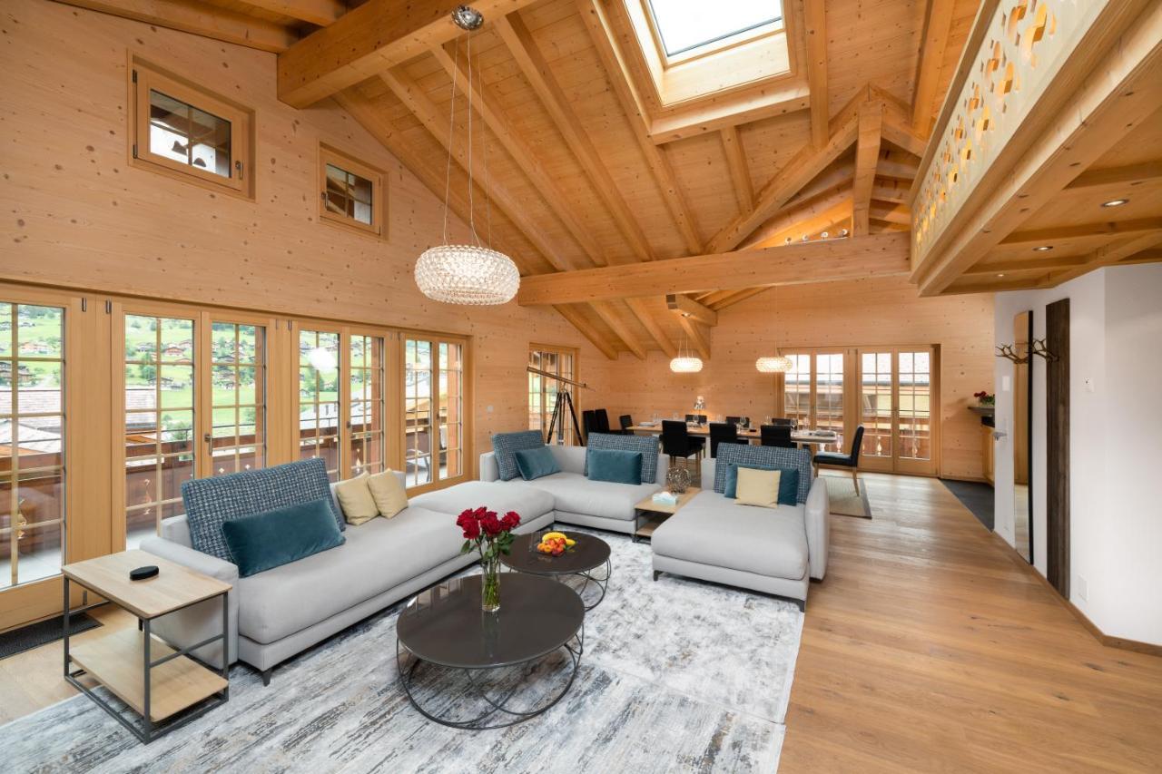 Chalet Alia And Apartments-Grindelwald By Swiss Hotel Apartments מראה חיצוני תמונה