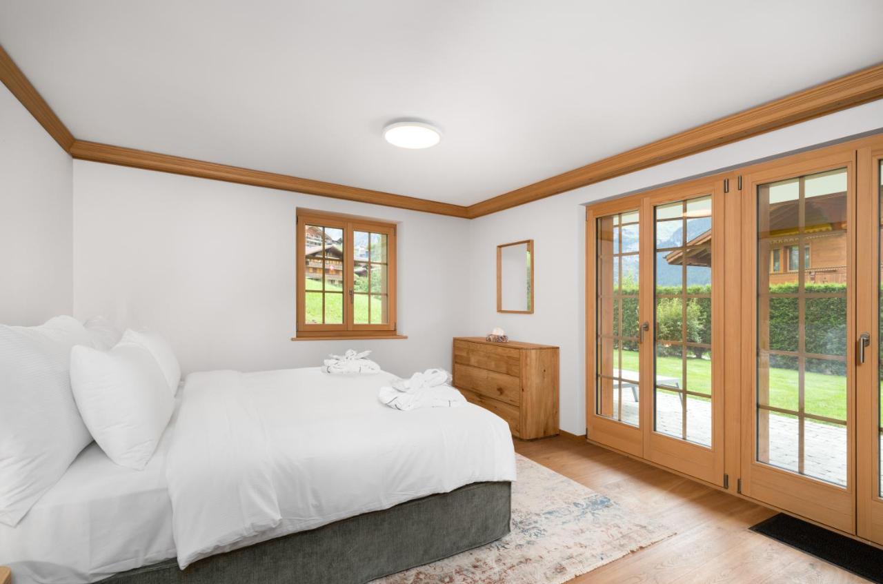 Chalet Alia And Apartments-Grindelwald By Swiss Hotel Apartments מראה חיצוני תמונה