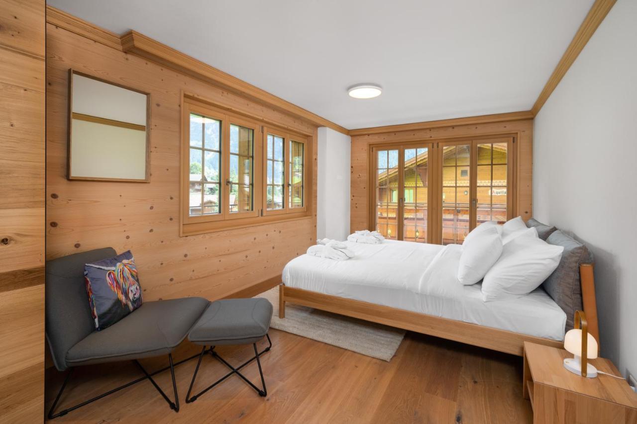 Chalet Alia And Apartments-Grindelwald By Swiss Hotel Apartments מראה חיצוני תמונה