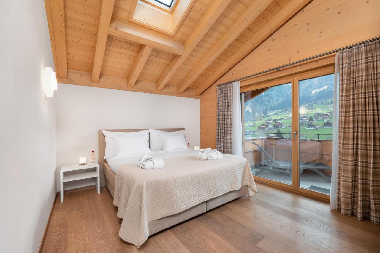 Chalet Alia And Apartments-Grindelwald By Swiss Hotel Apartments מראה חיצוני תמונה