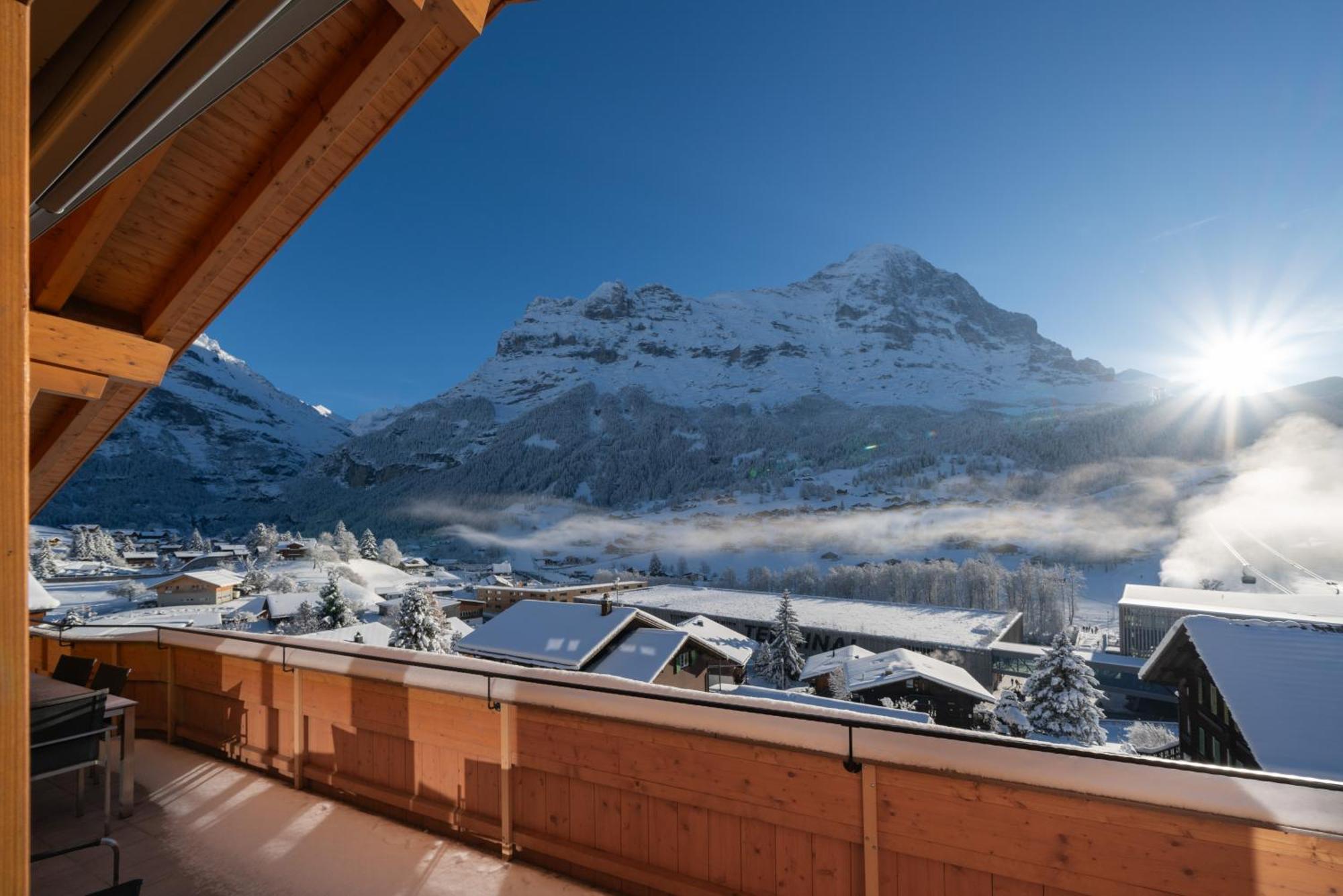 Chalet Alia And Apartments-Grindelwald By Swiss Hotel Apartments מראה חיצוני תמונה