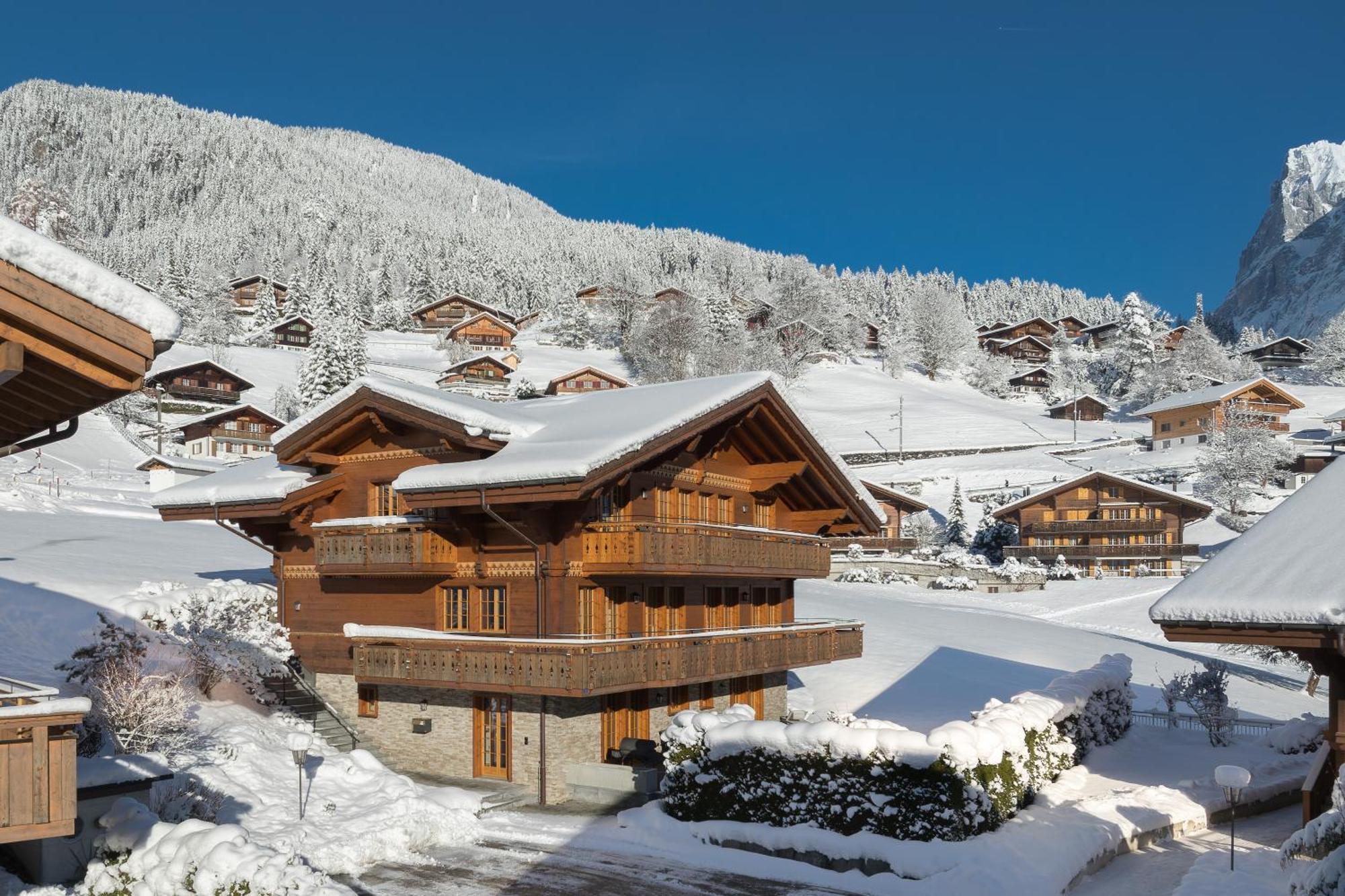 Chalet Alia And Apartments-Grindelwald By Swiss Hotel Apartments מראה חיצוני תמונה