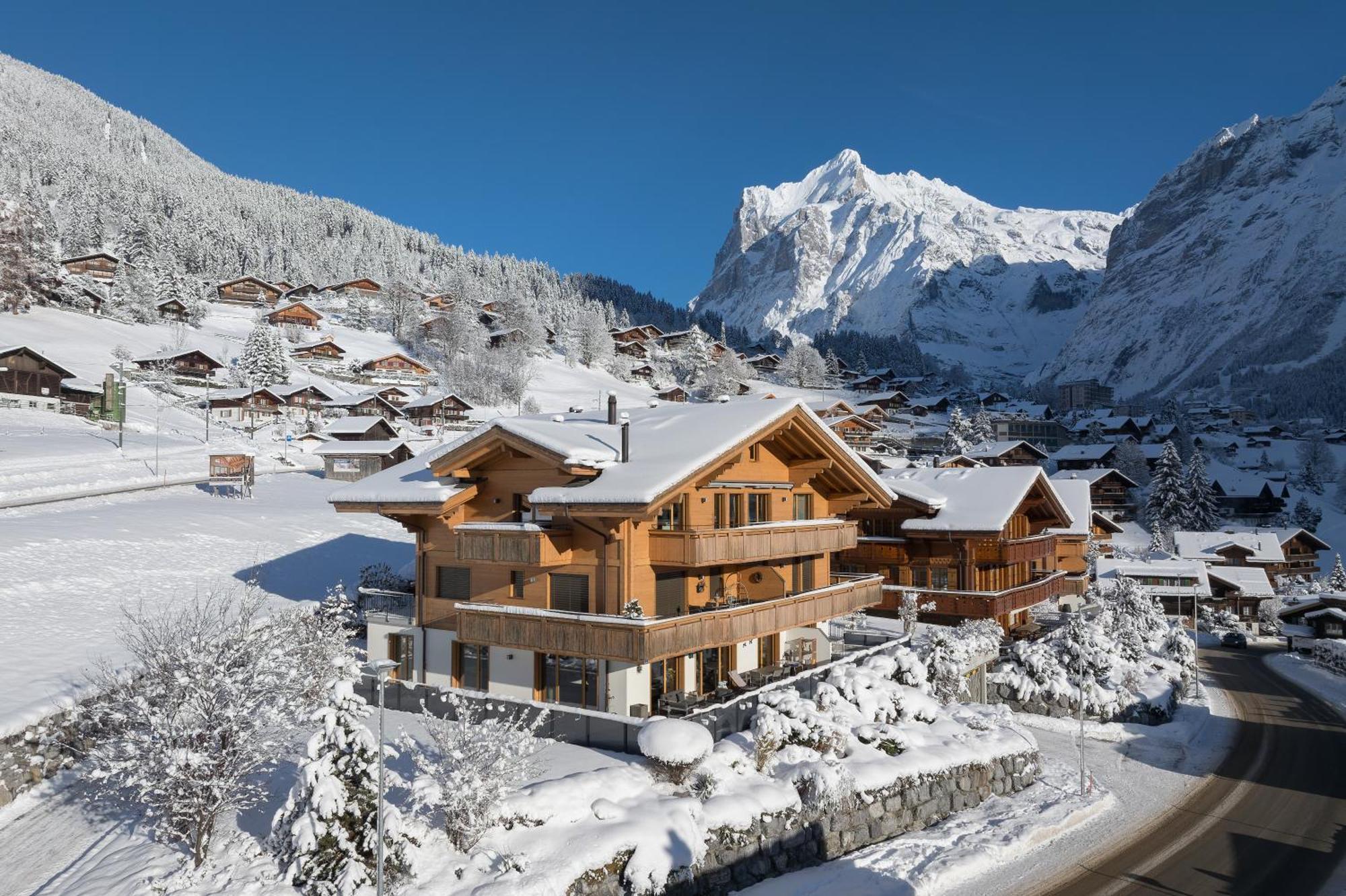 Chalet Alia And Apartments-Grindelwald By Swiss Hotel Apartments מראה חיצוני תמונה
