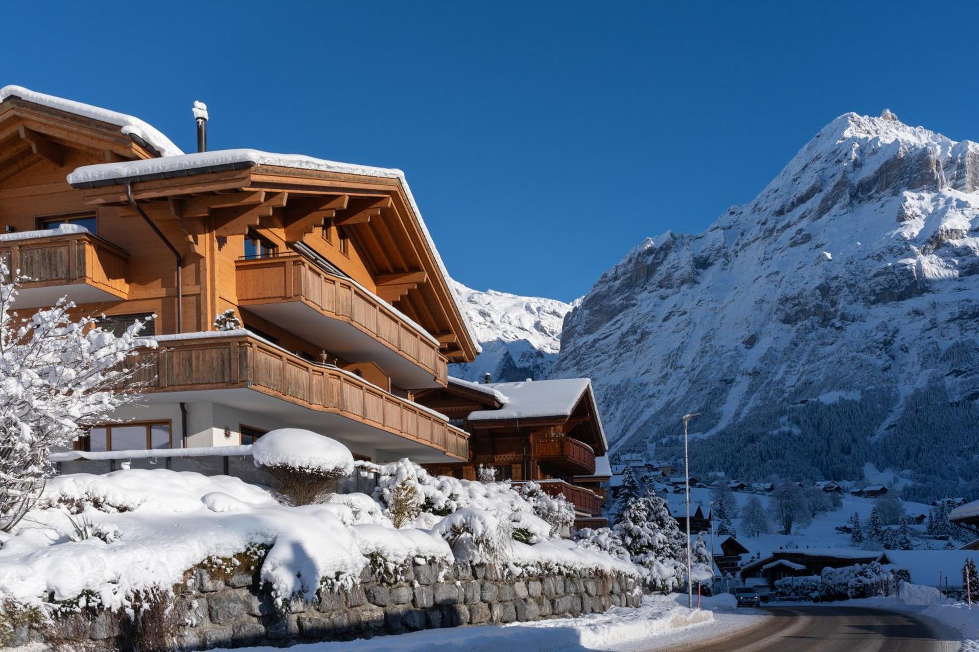 Chalet Alia And Apartments-Grindelwald By Swiss Hotel Apartments מראה חיצוני תמונה