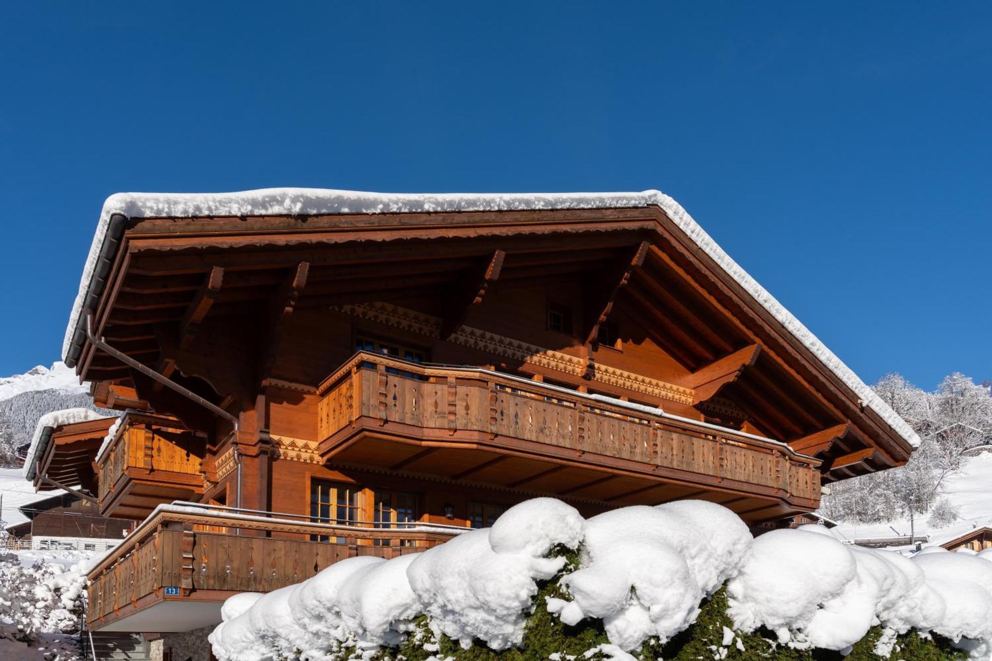 Chalet Alia And Apartments-Grindelwald By Swiss Hotel Apartments מראה חיצוני תמונה