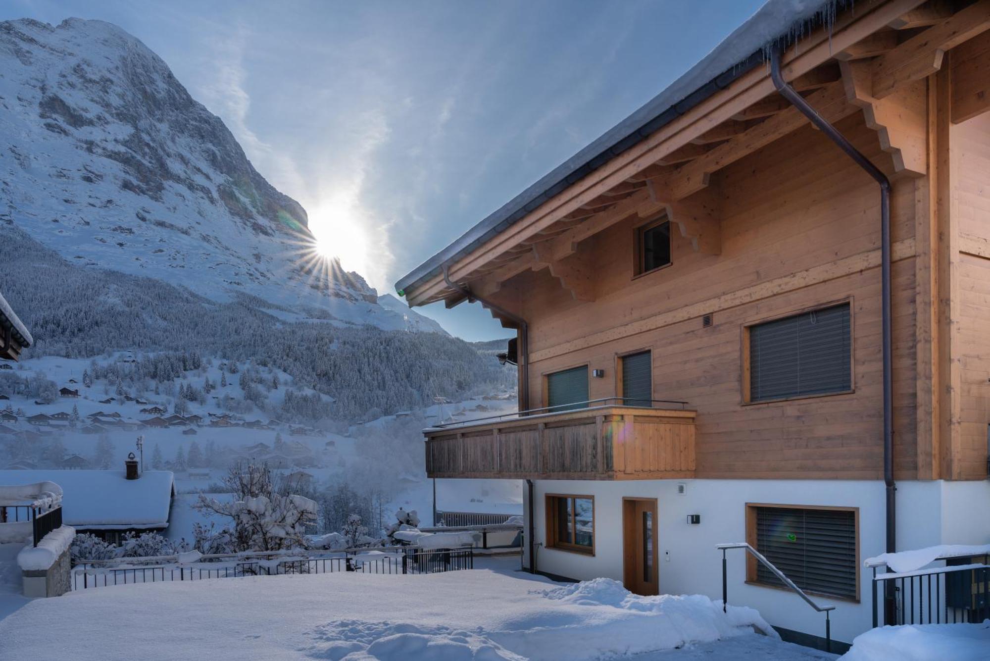 Chalet Alia And Apartments-Grindelwald By Swiss Hotel Apartments מראה חיצוני תמונה