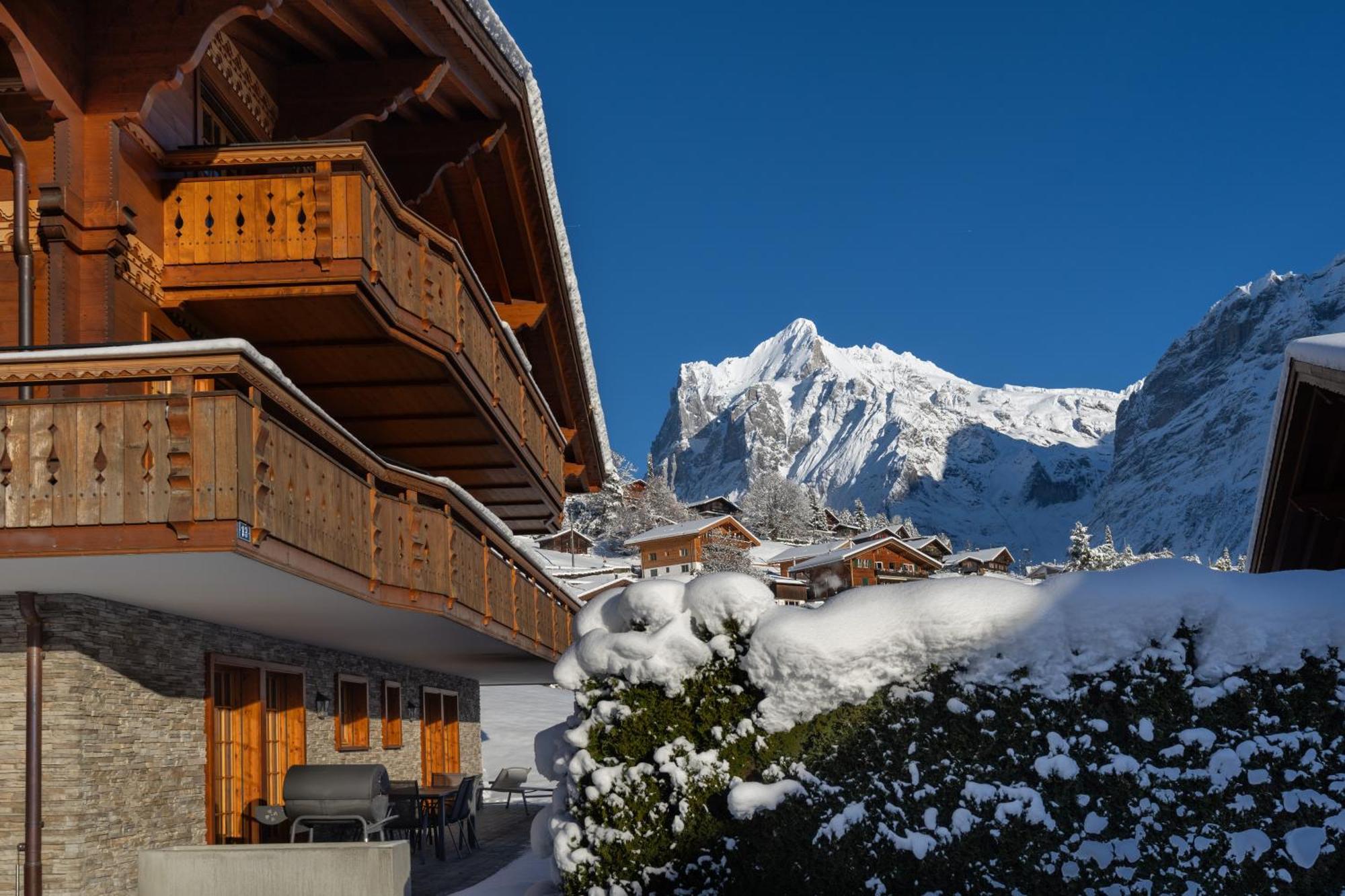 Chalet Alia And Apartments-Grindelwald By Swiss Hotel Apartments מראה חיצוני תמונה