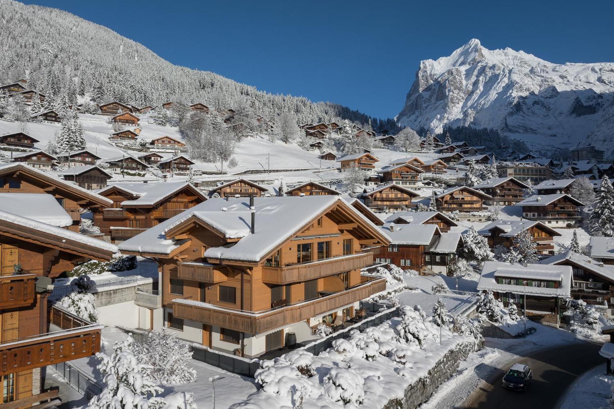 Chalet Alia And Apartments-Grindelwald By Swiss Hotel Apartments מראה חיצוני תמונה